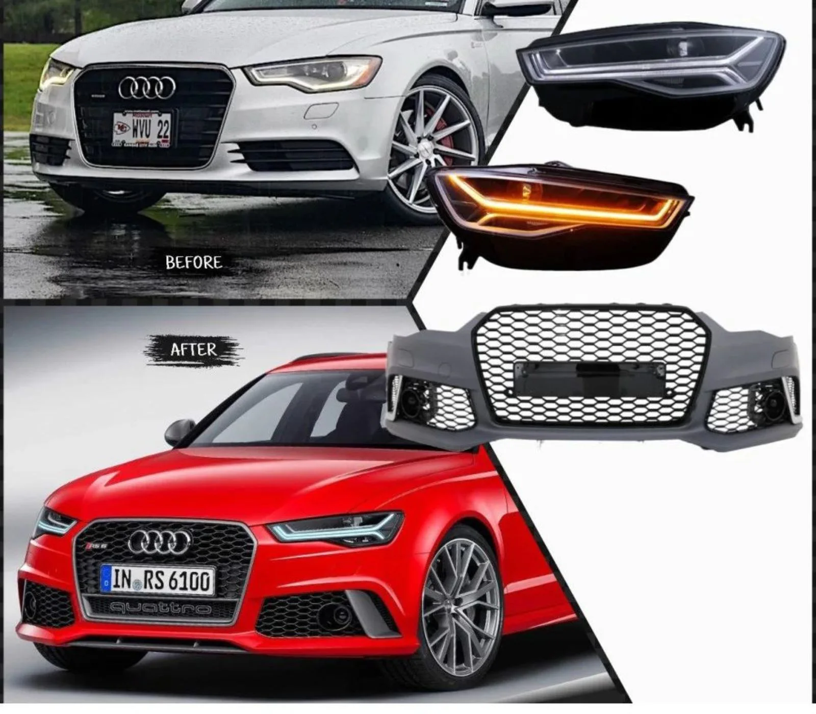 AUDI A6 UPGRADE RS