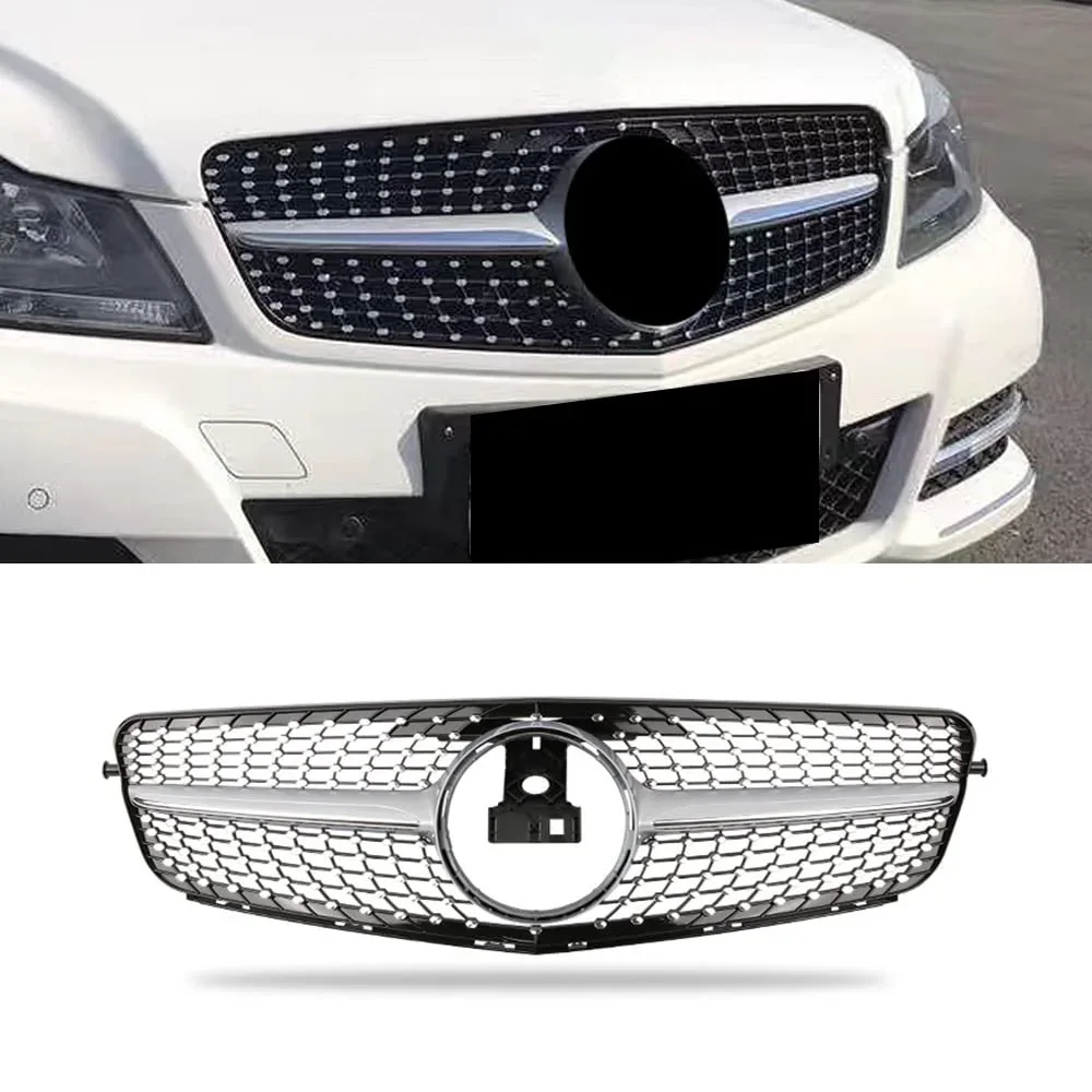 MERCEDES BENZ C-CLASS W204 DIAMOND GRILL