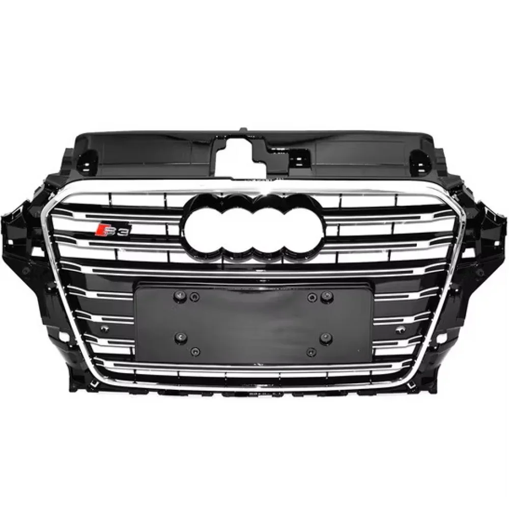 AUDI A3 GRILL 2017-2019 BLACK