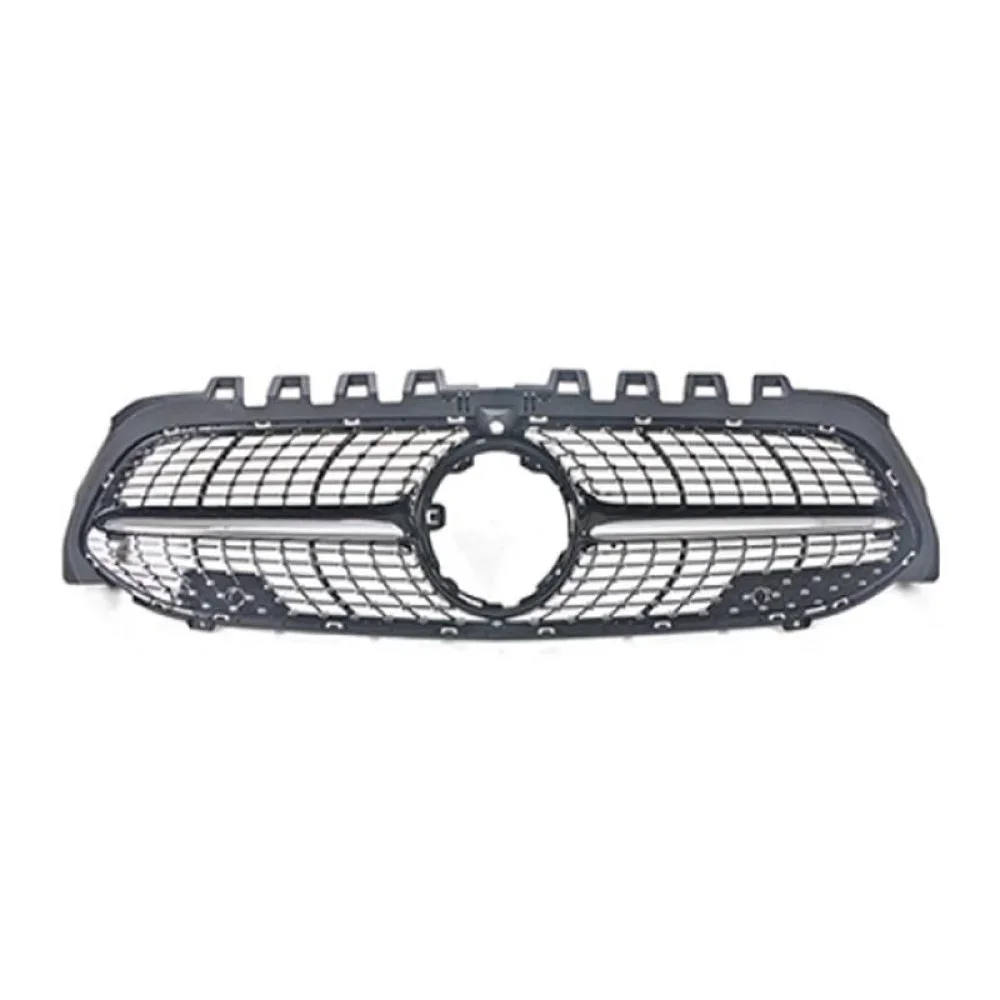 MERCEDES BENZ A CLASS W177 GRILL DIAMOND BLACK/CHROME