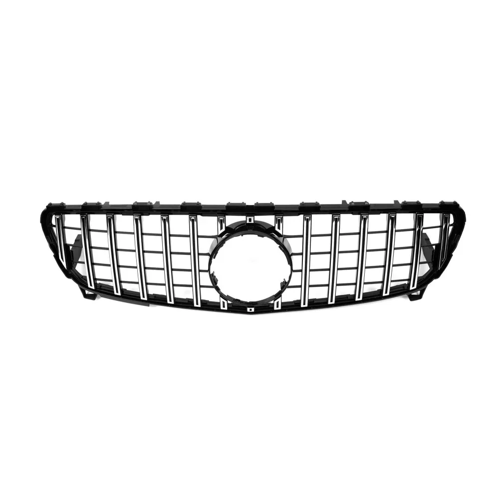 MERCEDES BENZ A CLASS W176 GRILL GT BLACK/CHROME