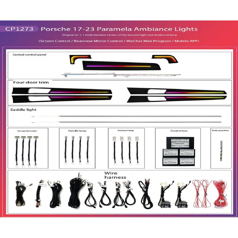 Porsche Panamera · Ambient Light Mold